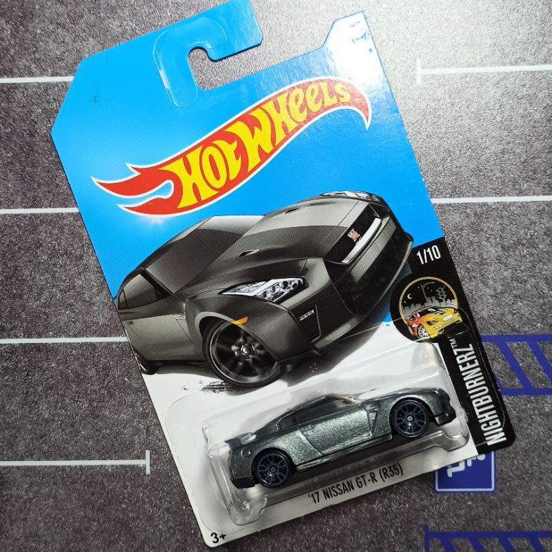 HOT WHEELS Nissan Skyline R35 Grey | Shopee Malaysia
