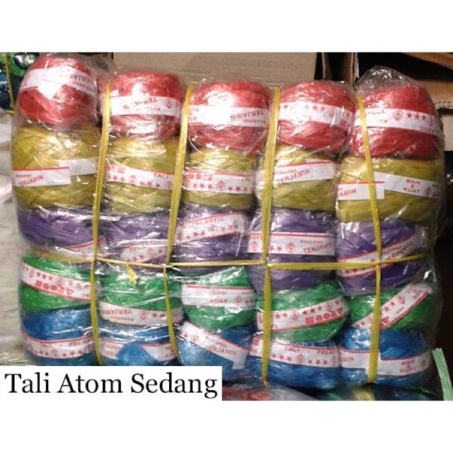 Contents of 50 Raffia Ropes - Atom Respons Ropes - Plastic Ropes ...