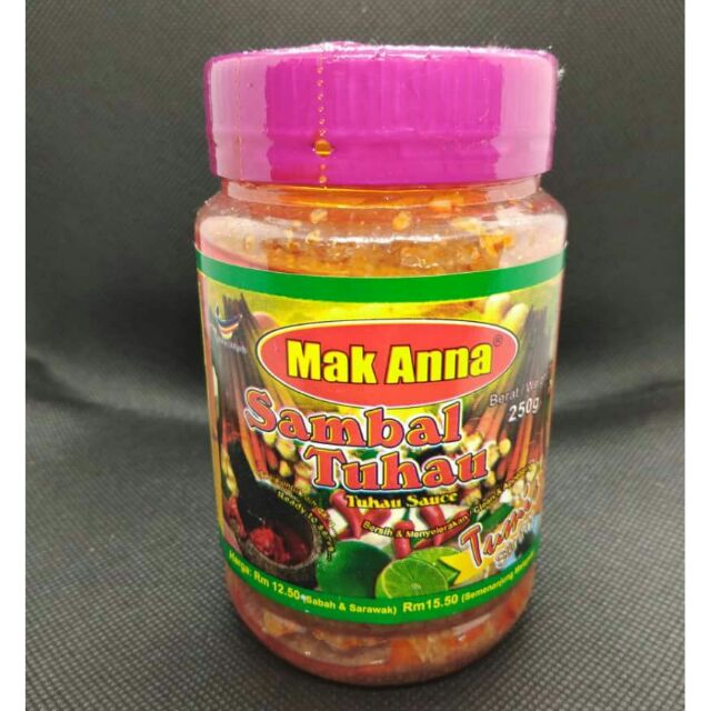 Sambal Tuhau Mak Anna Bmf Rasa Asli Borneo Shopee Malaysia