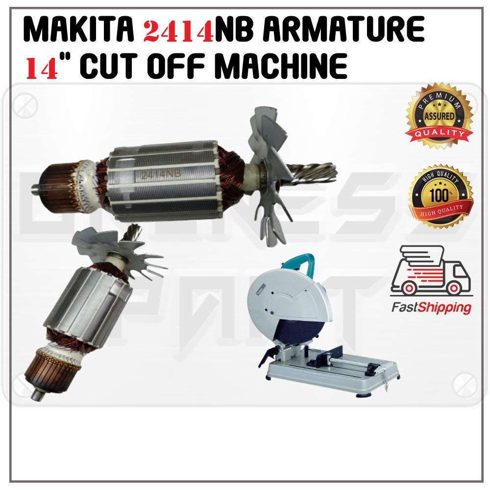 Nippon Armature For Brand Makita Model B Nb Cut Off Machine Shopee Malaysia