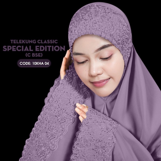 Telekung Classic Sulam Special Edition (C BSE) - Free Woven Bag ...