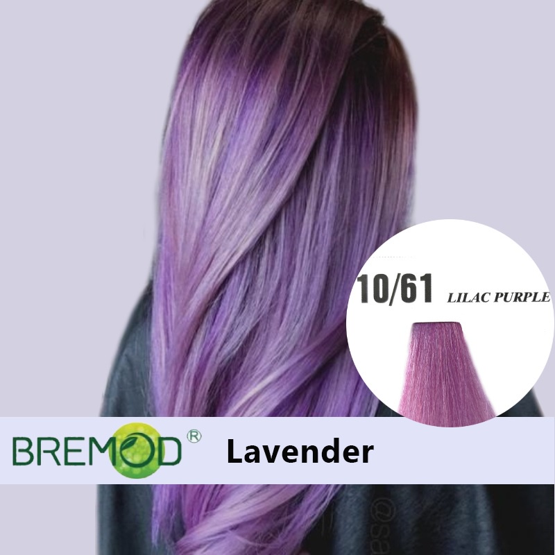 *New* BREMOD Lilac Purple/Lavender Color Dye Professional Hair Color