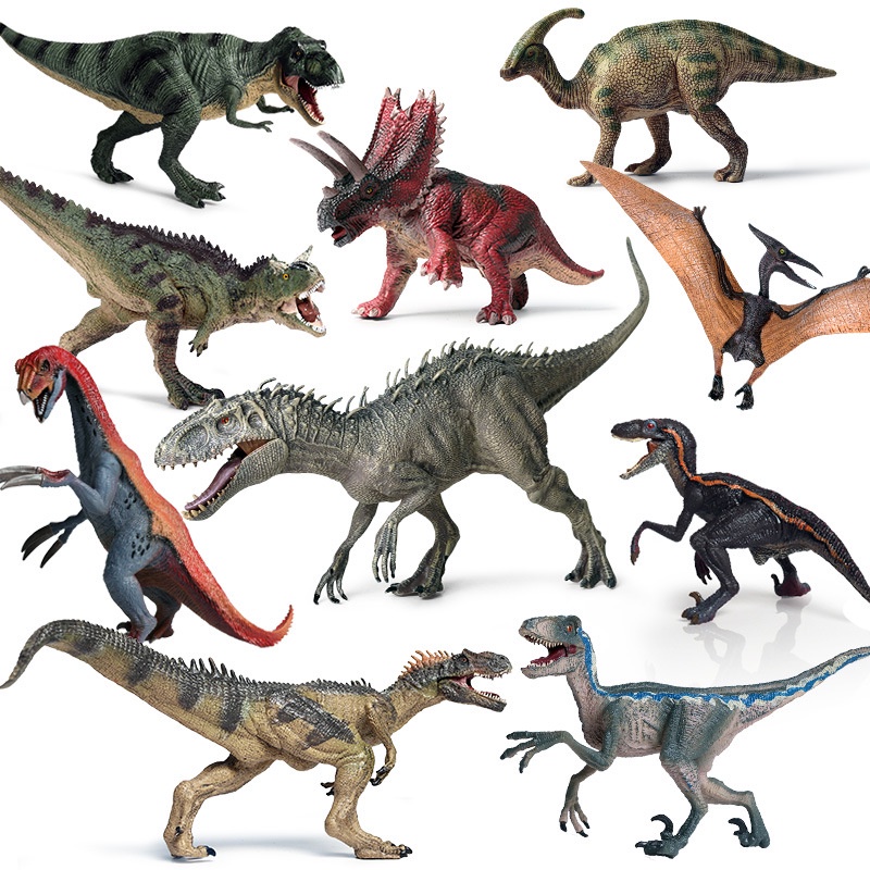 Jurassic Dinosaurs World Animal Model Indominus Rex Pterosaur Mosasaur ...