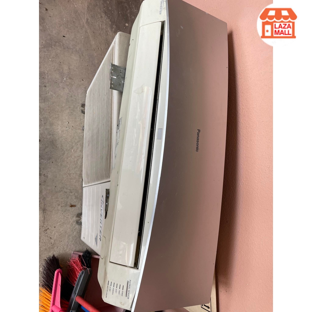 PANASONIC INVERTER INDOOR UNIT SECOND HAND 1.5HP CSS13JKH PATROL SENSOR ION AIRCONDITIONER