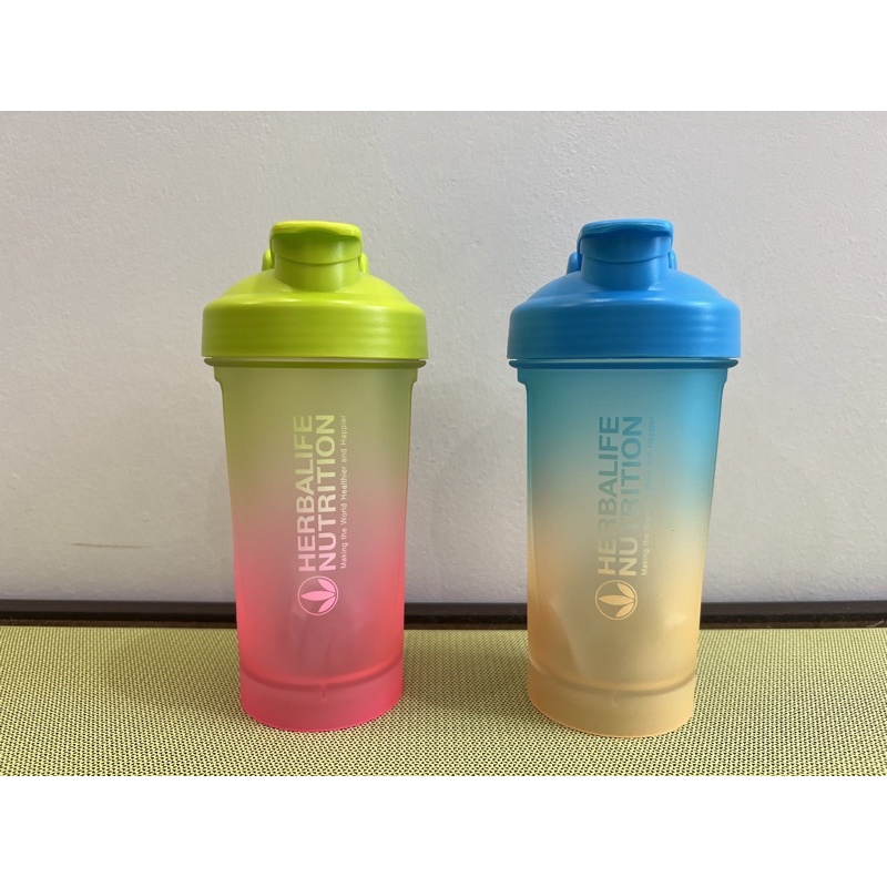 New Arrival 500ml Herbalife Nutrition Shaker Cup Portable Bottle Gradient  Colors