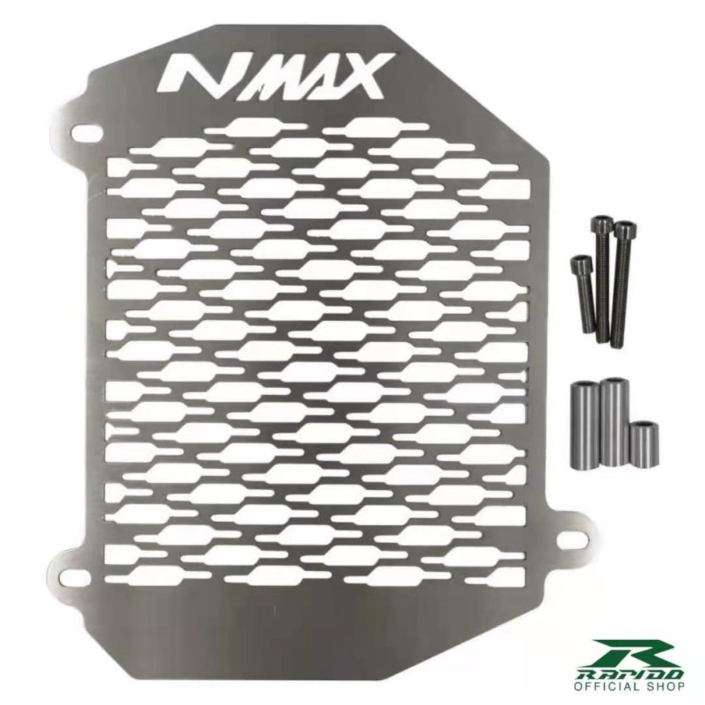 Rapido Yamaha NMAX 2020 Radiator Cover (Silver) | Shopee Malaysia