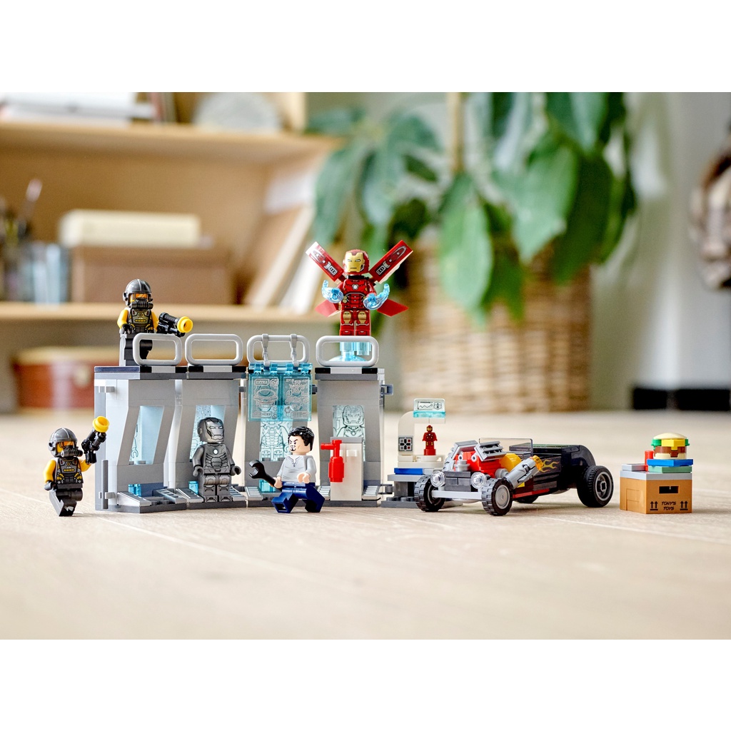 BricksDelight LEGO Marvel Avengers 76167 Iron Man Armory Shopee Malaysia