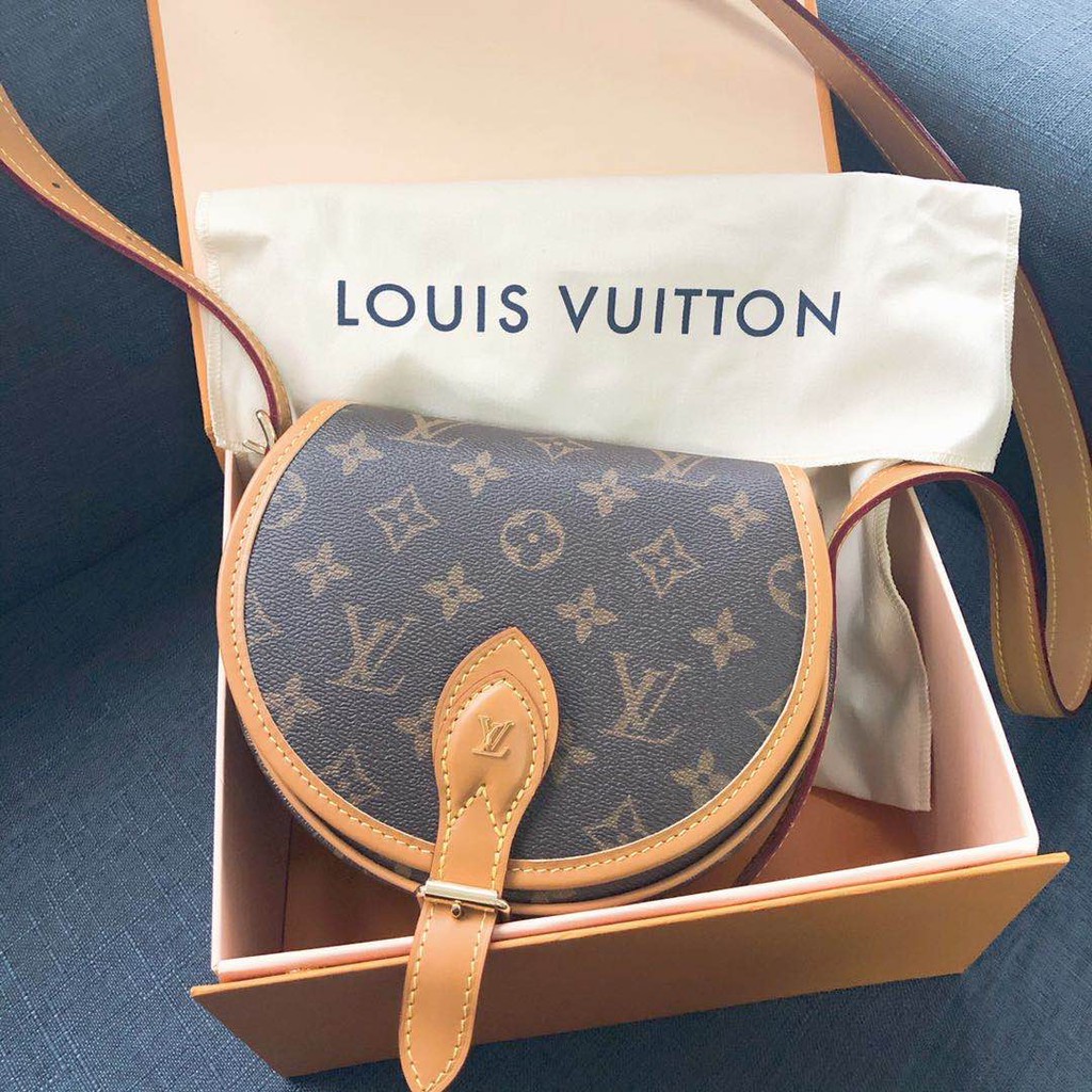 Louis Vuitton M44860 LV Tambourin Bags Monogram Canvasn bag shoulder bag