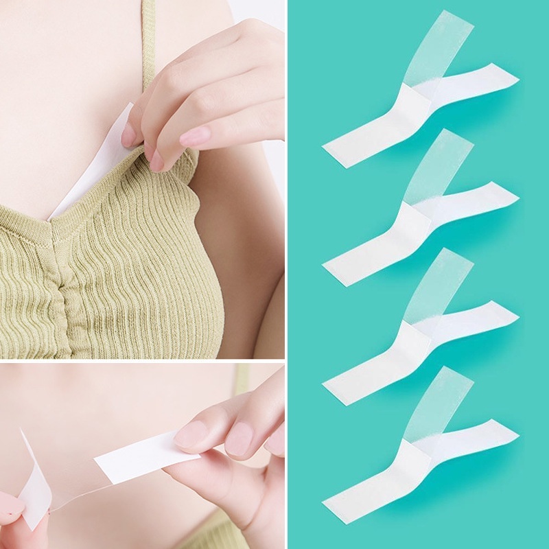 36PCS Double Sided Anti-glare Sticker Body Tape Self-Adhesive Bra ...