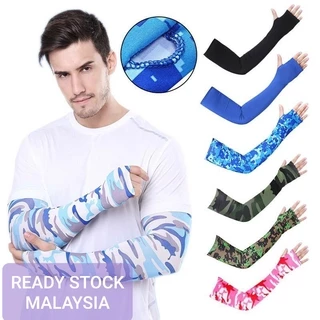 UV Protect Arm Sleeves Hand Socks Motor Fishing Motorcycle Bicycle