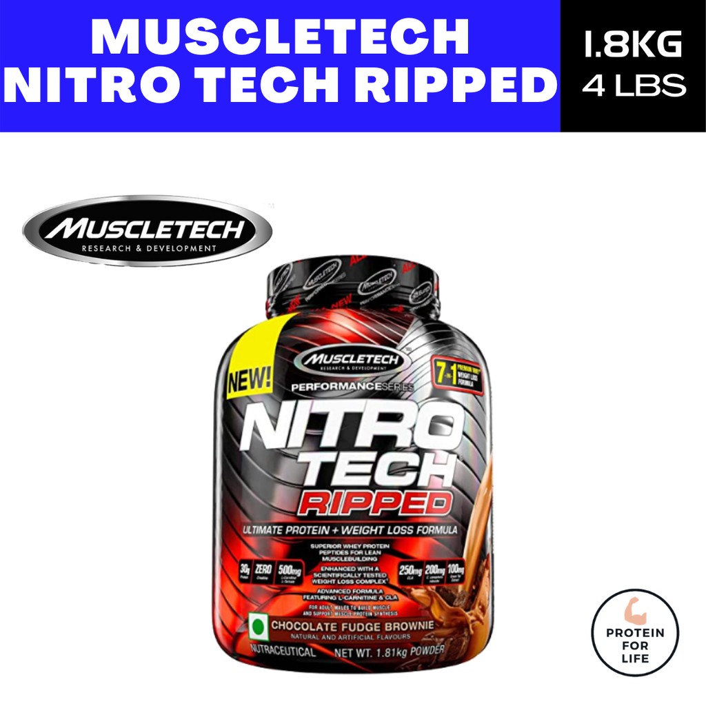 Nitro-Tech® Ripped, Protein plus Weight Management