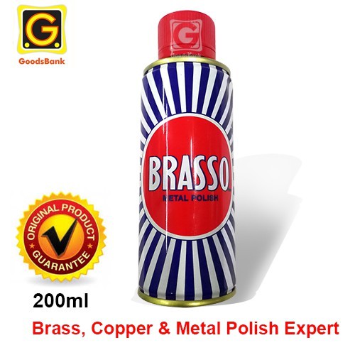 Brass Copper Metal Brasso Metal Polish 200ML Shopee Malaysia