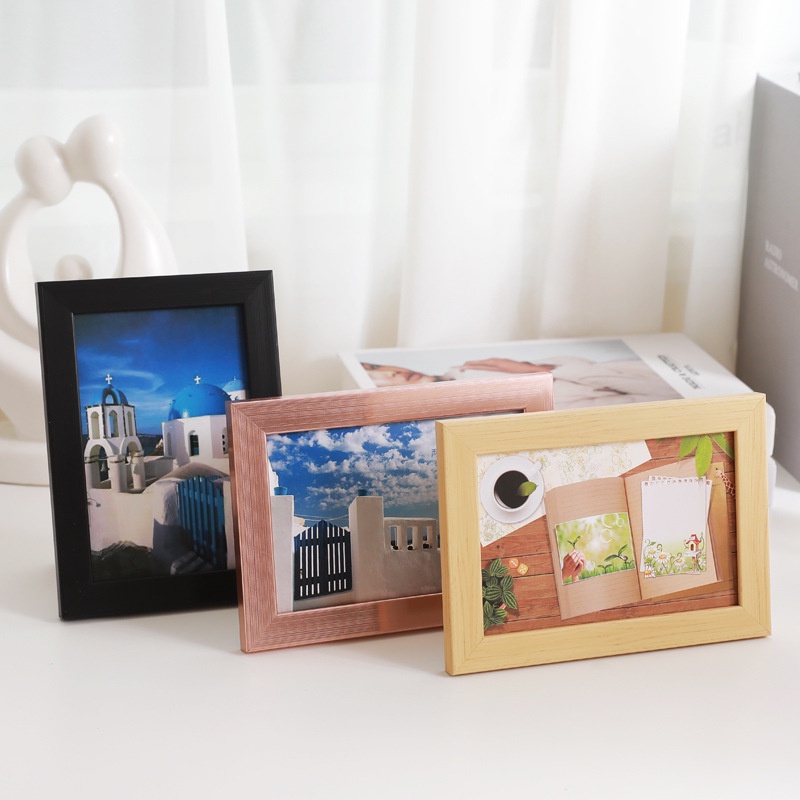 (Free Bubble Wrap) 3R,4R,5R,6R,8R,A4 Modern Design Wood Photo Frame ...