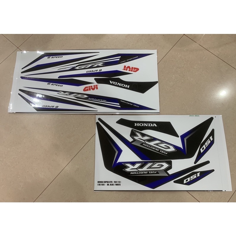 Honda rs150 body sticker(14) givi version | Shopee Malaysia