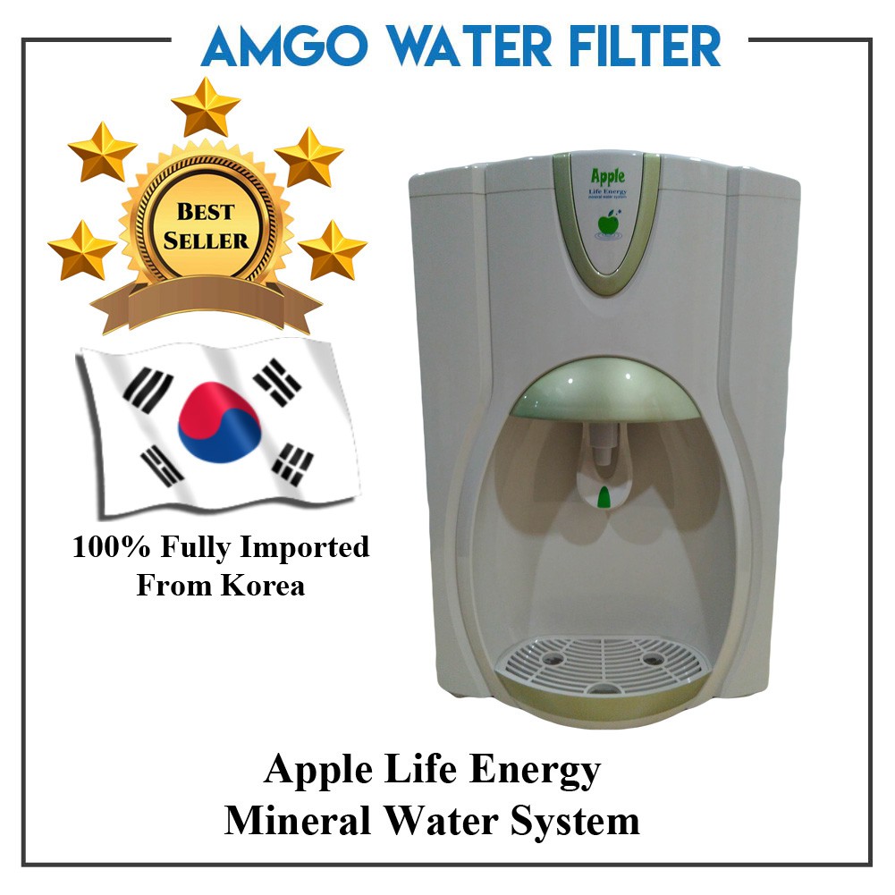 Apple Life Mineral Water Filter System (5 Stage) Warm Water Dispenser ...
