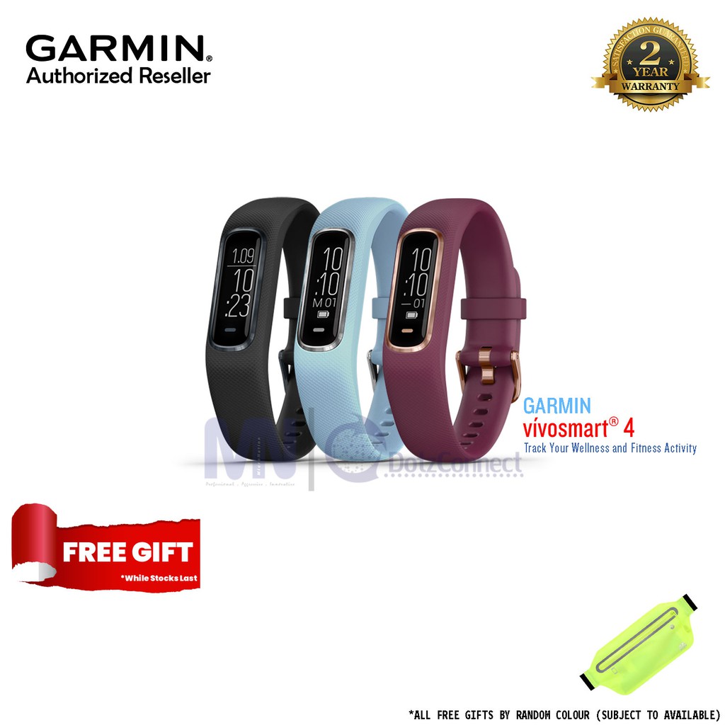 Garmin Vivosmart 4 Activity Tracker with HR and Pulse Ox Sensor
