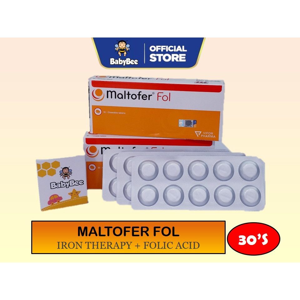 Maltofer Fol Chewable Tablets 100mg (30's) | Shopee Malaysia