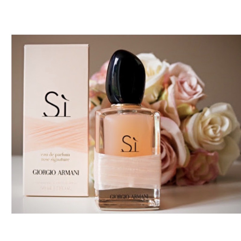 100 Original Giorgio Armani Si Rose Signature Shopee Malaysia