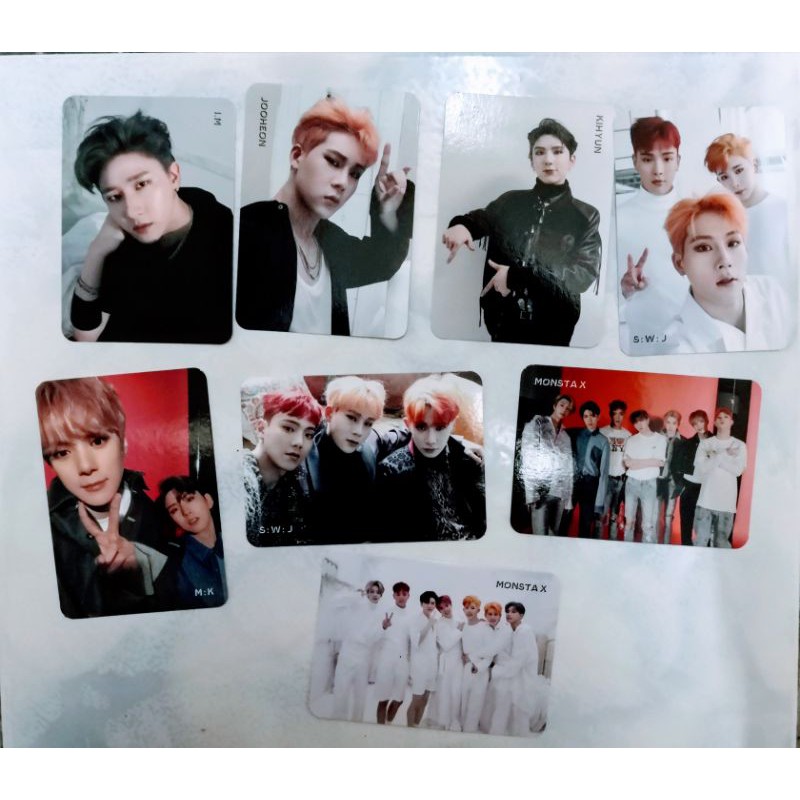 [OFFICIAL] Monsta X Photocard Shopee Malaysia