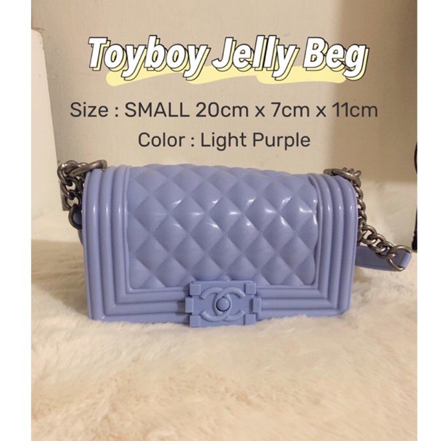 Authentic Toyboy Jelly Classic 25Cm Lady Bagoptic Blue