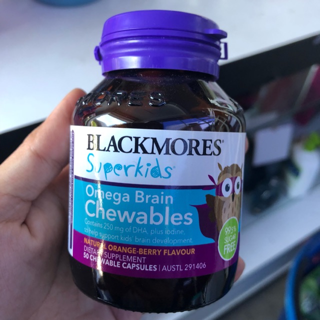 Blackmores Superkids Omega Brain Chewable | Shopee Malaysia