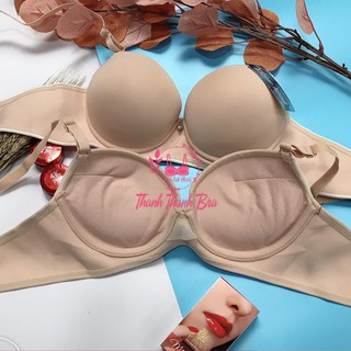 Thailand Sisterhood 2354 Bra - Thick Foam Bra, push A Lot, Beautiful Round  Fruit form