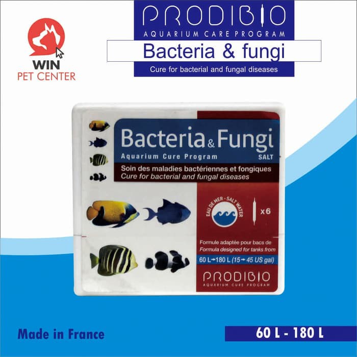 Prodibio Bacterial & Function Salt Aquarium Cure Program 60 L | Shopee ...