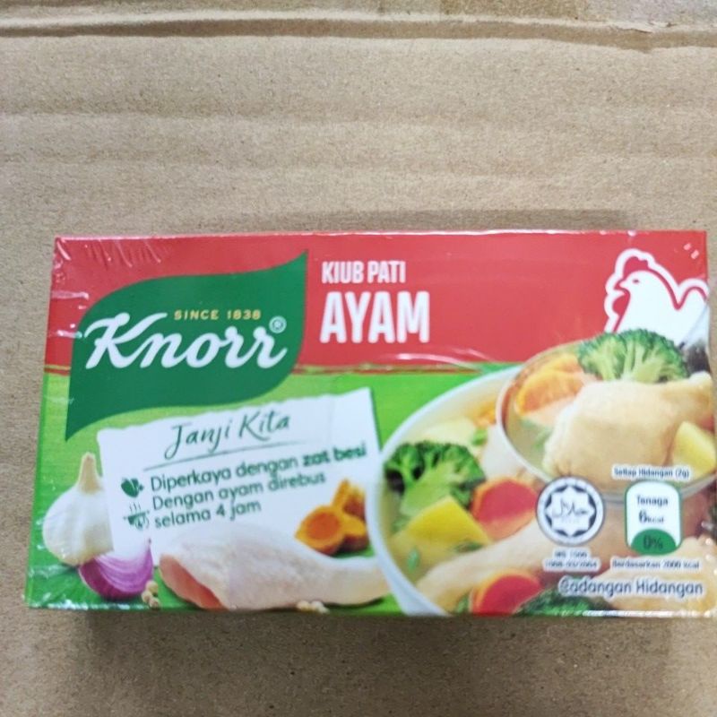 KNORR kuib ayam 6pcs 60g | Shopee Malaysia