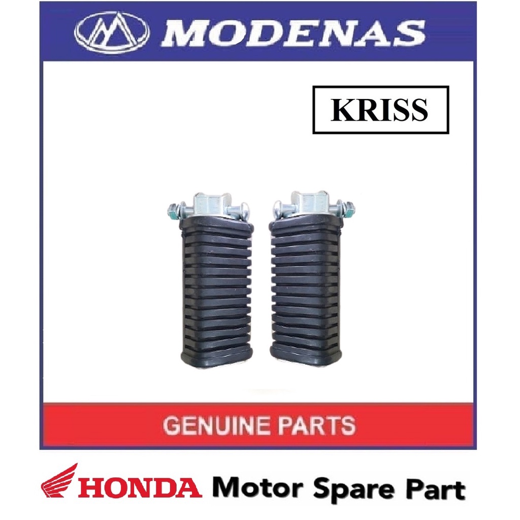 MODENAS KRISS REAR FOOTREST FOOT REST TEMPAT LETAK KAKI PIJAK BELAKANG