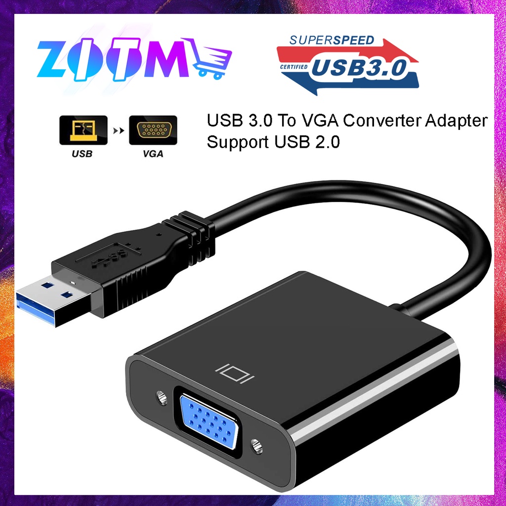 Usb To Vga Adapter Usb To Vga Multi Display External Video