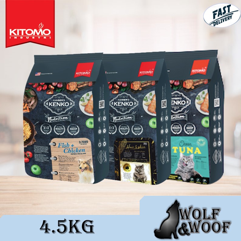 Kenko Nutrition Fish & Chicken Cat Dry Food 4.5kg / Kenko Nutrition