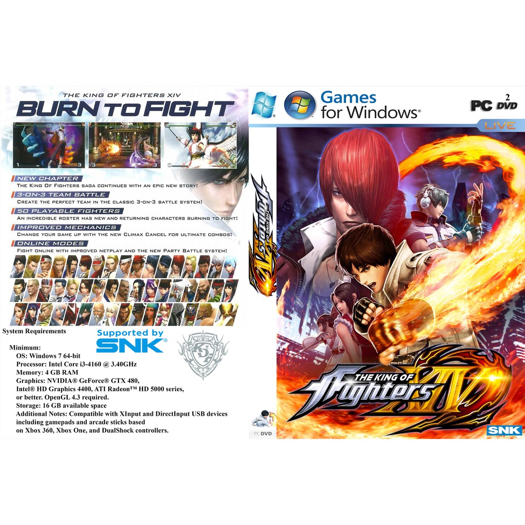 The King of Fighters XIV PC GAME [Offline] | Shopee Malaysia