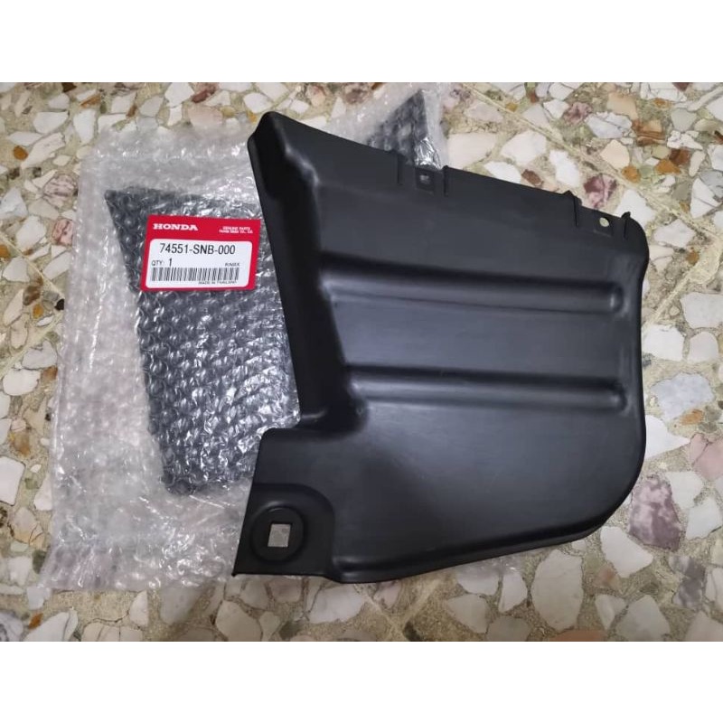 HONDA SNB CIVIC FD 200611 REAR FENDER DUST COVER/ BELAKANG DUAN PISANG