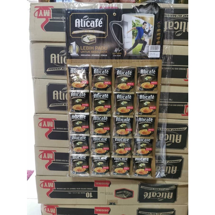 ALICAFE POWER ROOT 5IN1 TONGKAT ALI 20X30G (PAPAN) Shopee Malaysia