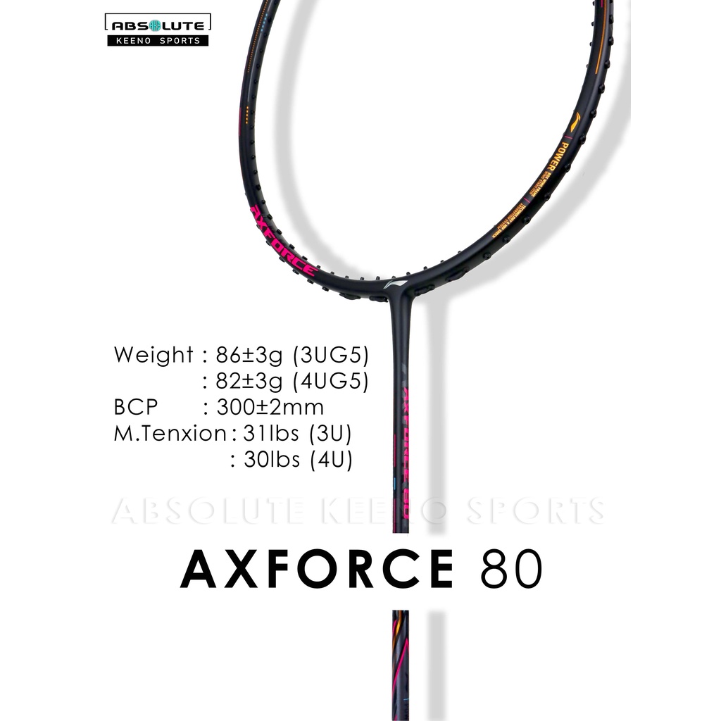 LI-NING AXFORCE 80 4UG5-