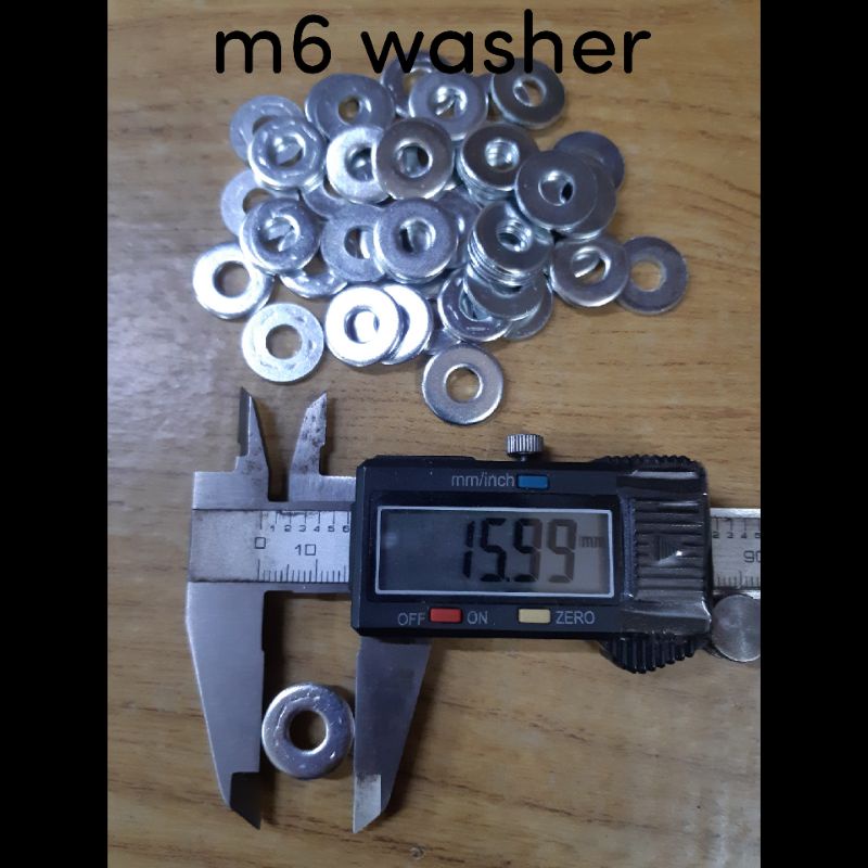 m5,m6,m8,m10,m12,m15,m16 washer (harga sebiji) | Shopee Malaysia