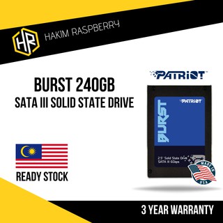 Ssd patriot hot sale burst 240gb