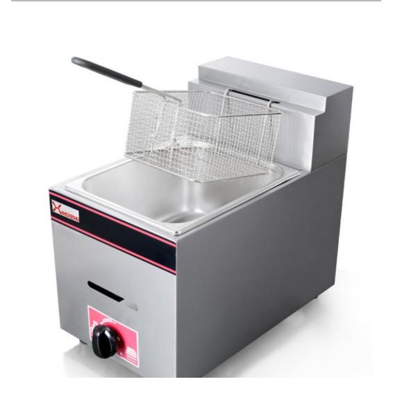 [Ready Stock]Gas Deep Fryer Single Tank Capacity 6L for Fried Chicken ...