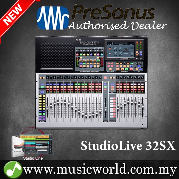 Presonus StudioLive 32SX Series III 32 Channel Digital Mixer With Mic ...