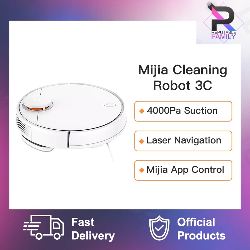 Xiaomi Mijia Robot Vacuum 3C / 2C / G1 / 3S / 2 Pro Sweep and Mop App