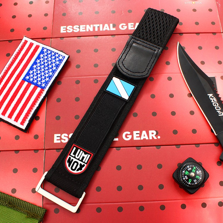 Luminox strap outdoor sports quick release Velcro universal strap canvas  breathable