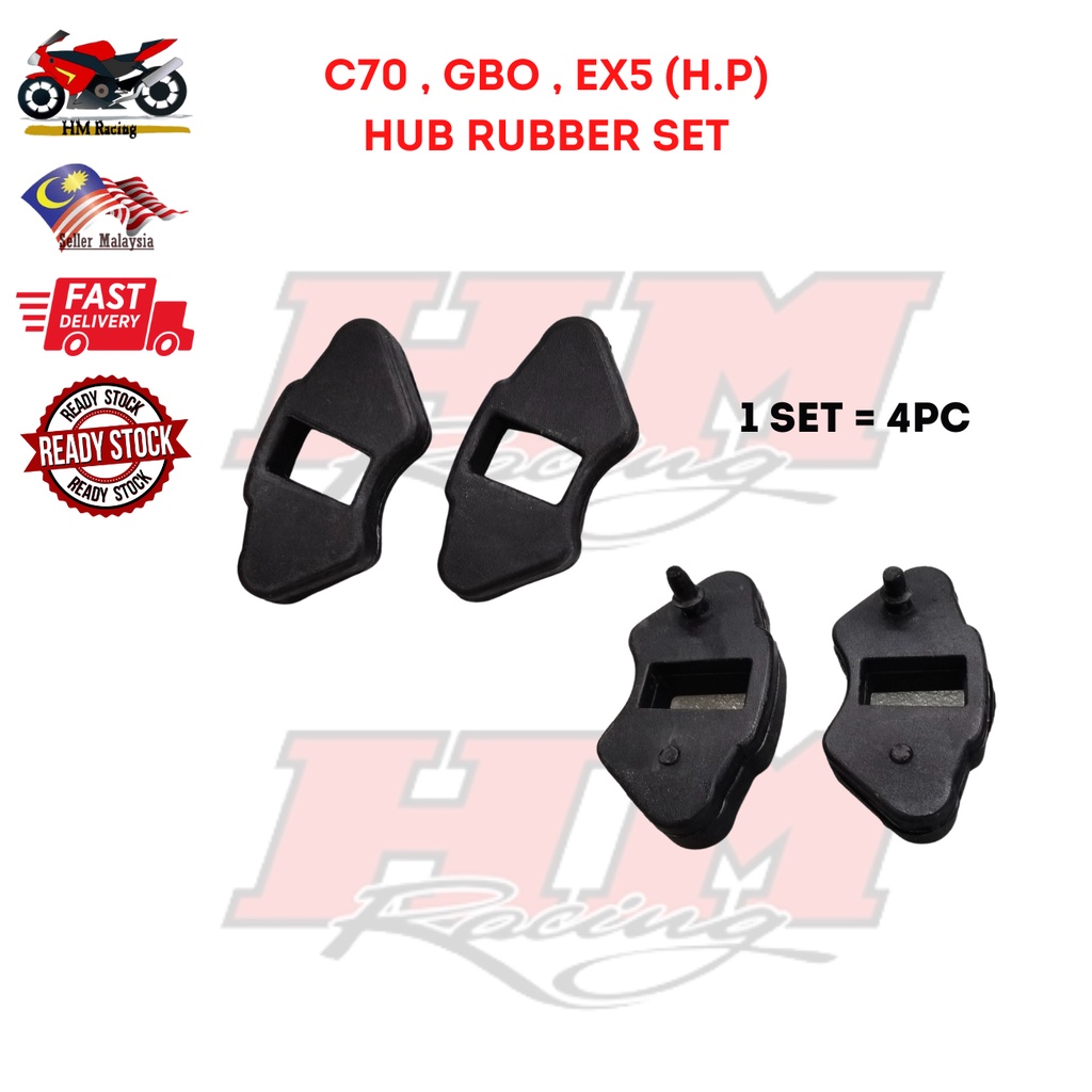 Honda C70 Gbo Ex5 High Power Hub Rubber Damper Rubber Hub Getah Set Getah Sprocket 7930