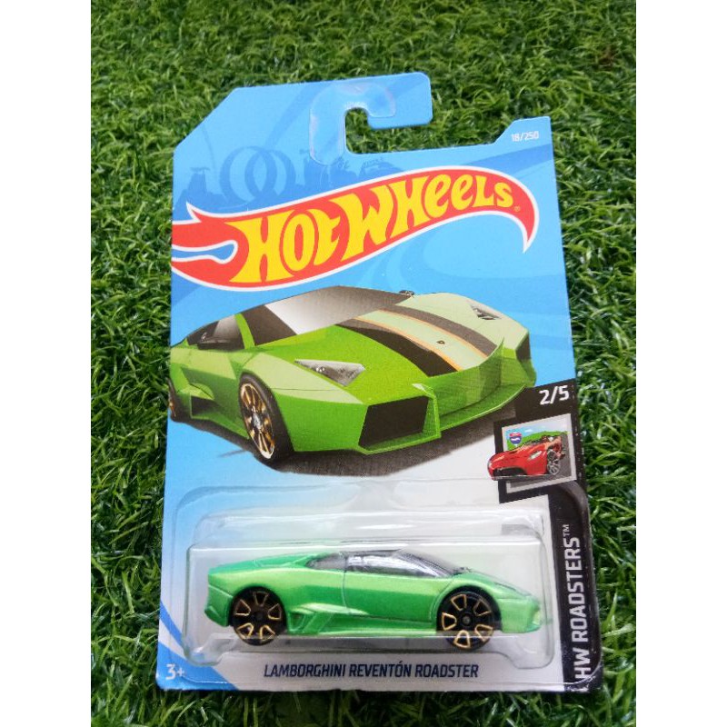 Hot Wheels HW Roadsters Lamborghini Reventon Roadster – Grün, 1:64, 18/250 Serie