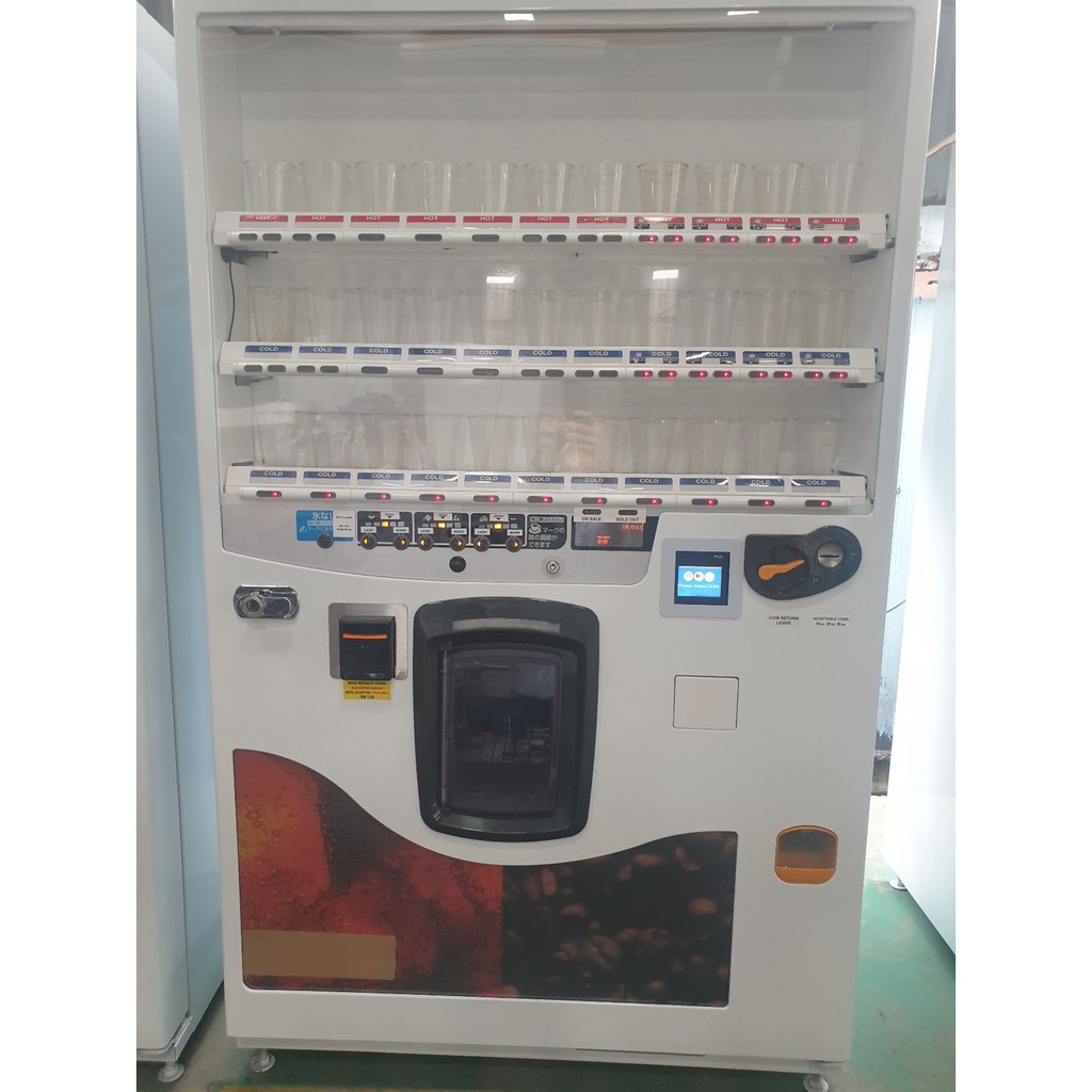 Cup vending outlet machine