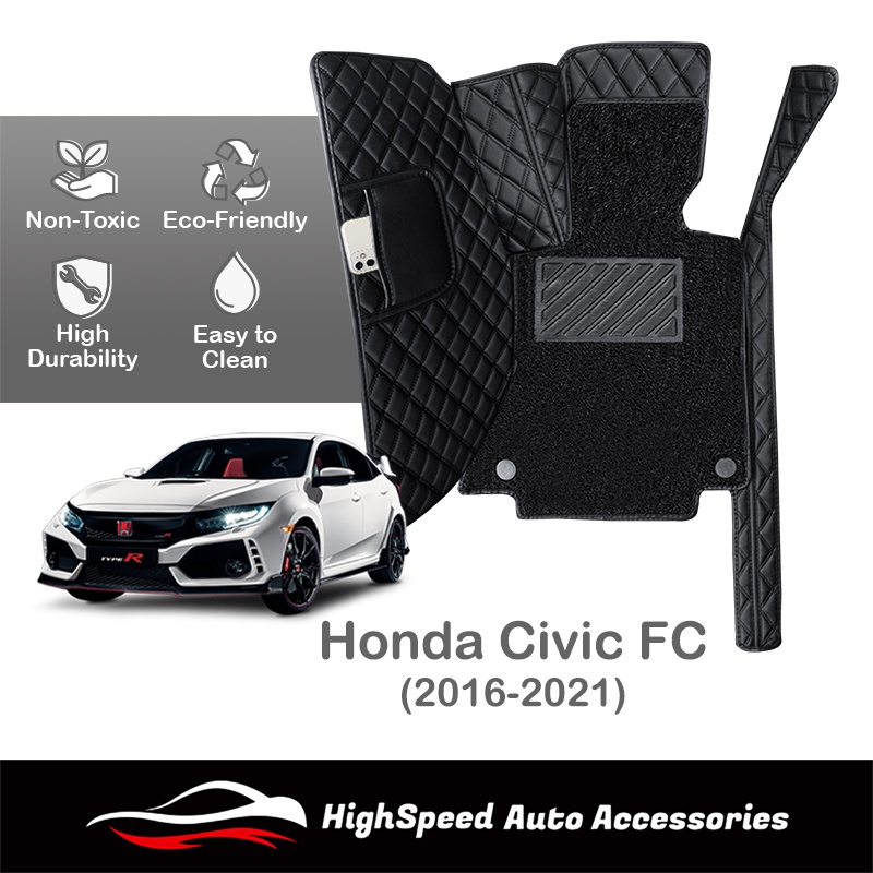 Honda Civic FC (20162021) Premium Car Mat / Karpet Kereta Shopee Malaysia