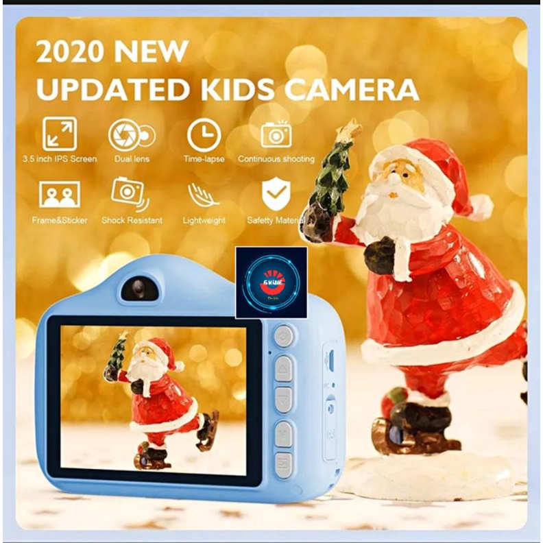 Big Screen Smart Kids Digital Camera Video Dual Lens Camera Shopee