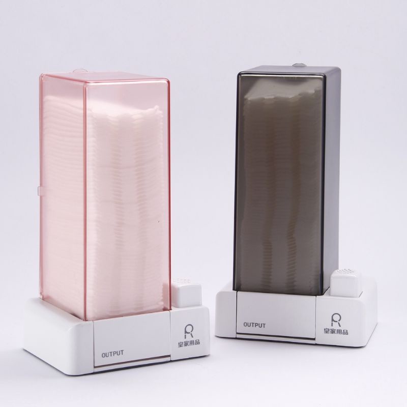 (Ready Stock)Cotton Pad Box Automatic / Auto Cotton Pad Dispenser