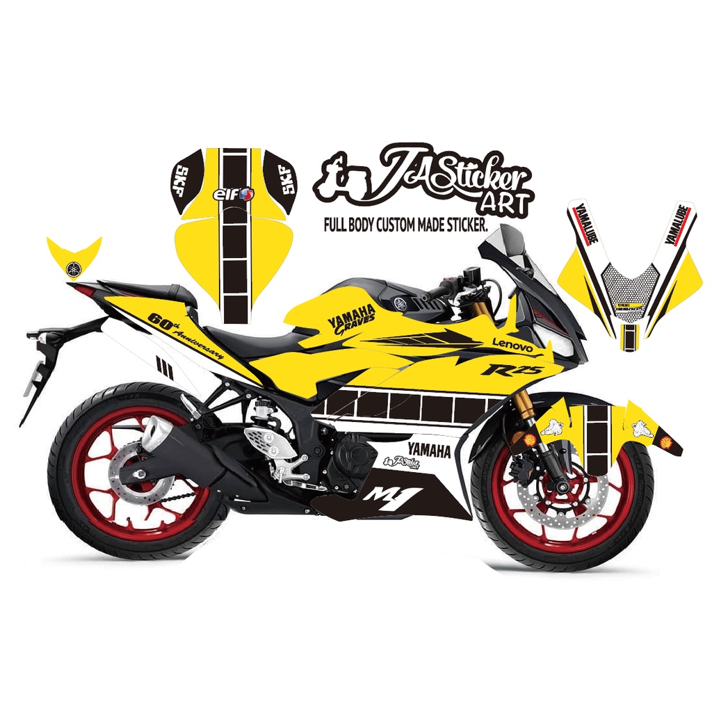 R25 v2 sticker top