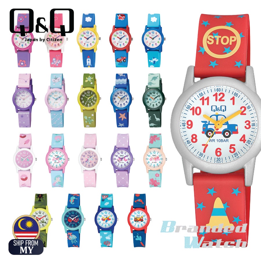 Q&Q FASHION Mod. VR99_PACK 5 KIDS WATCHES / 5 OROLOGI BIMBO