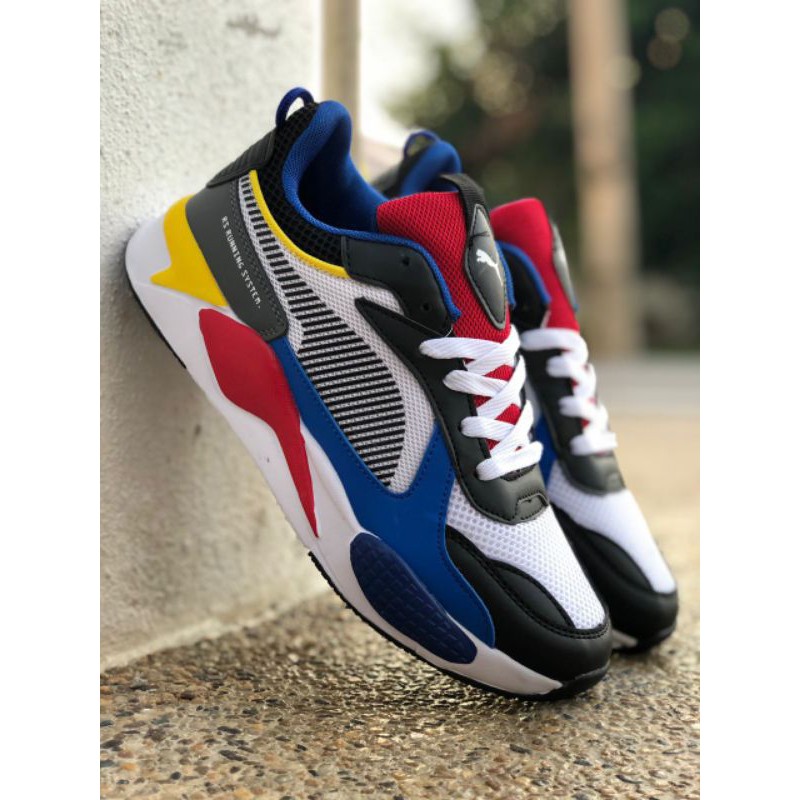 Puma rsx hotsell red yellow blue